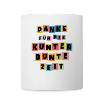 Abschiedsgeschenk Kita Kindergarten Erzieher - Tasse - Weiß - Vorne