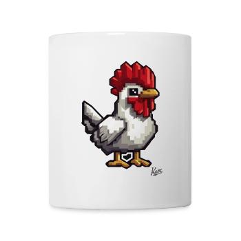 Farm Chicken and Rooster - Mug - white - Front
