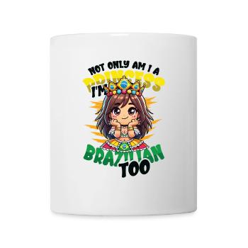 Mädchen Brazilianische Herkunft Brasilien - Tasse - Weiß - Vorne