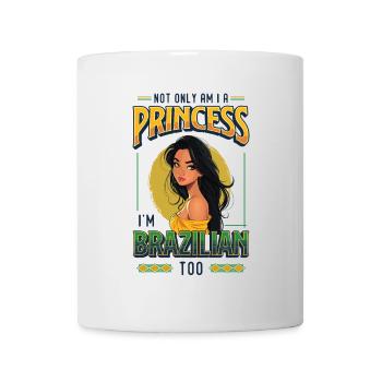 Mädchen Brazilianische Herkunft Brasilien - Tasse - Weiß - Vorne