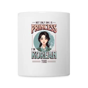 Mädchen Koreanische Herkunft Südkorea - Tasse - Weiß - Vorne
