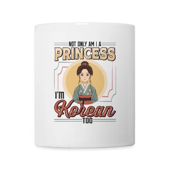 Mädchen Koreanische Herkunft Südkorea - Tasse - Weiß - Vorne