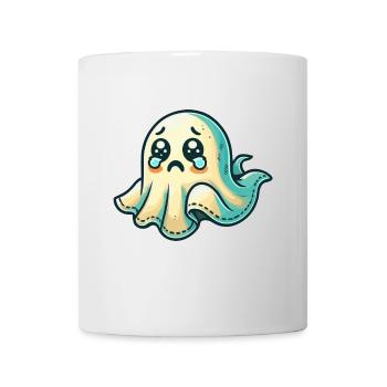 Sad Ghost Funny Ghost Design - Mug - white - Front