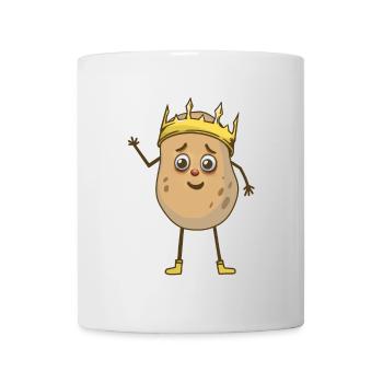 Royal Potato Potatoes Vegetable King Crown - Mug - white - Front