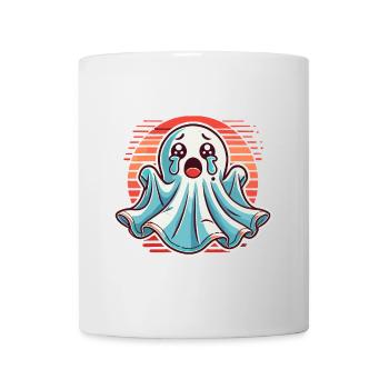 Sad Ghost Cute Weeping Ghosts - Mug - white - Front