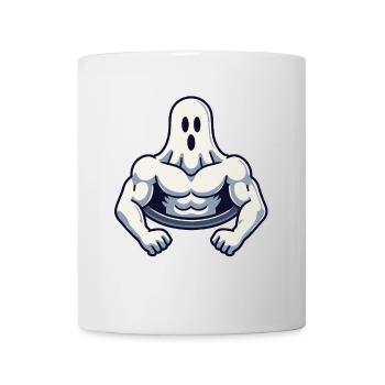 Bodybuilding Ghost Workout Muscle Building Mind - Mug - white - Front