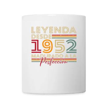 Legende seit 1952 Geburtstagsgeschenk - Tasse - Weiß - Vorne