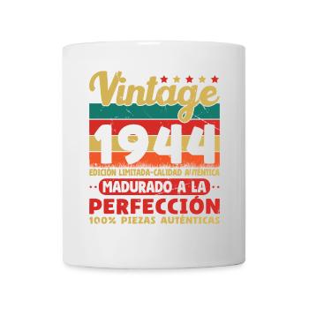 Vinatge 1944 Geburtstagsgeschenk - Tasse - Weiß - Vorne