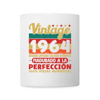 Vinatge 1964 Geburtstagsgeschenk - Tasse - Weiß - Vorne