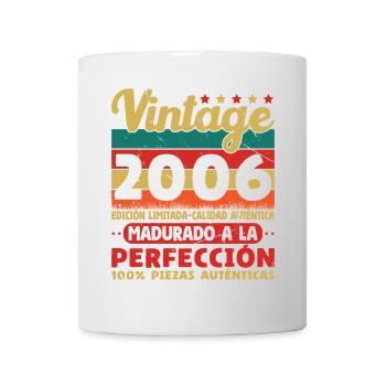 Vinatge 2006 Birthday Gift - Mug - white - Front