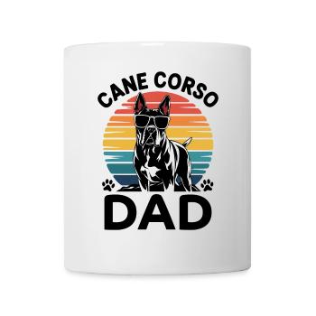 Cane Corso Italiano Papa Papa Cane Corso Cadeau - Mug blanc - blanc - Devant