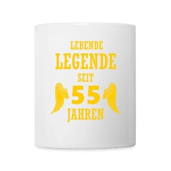 Living Legend 55 Years 55th Birthday - Mug - white - Front