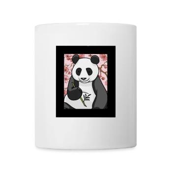 Panda Bear Panda Bear China Cherry Blossom Asia - Mug - white - Front