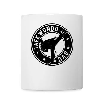 Taekwondo Dad Taekwondo Fighter - Mug - white - Front