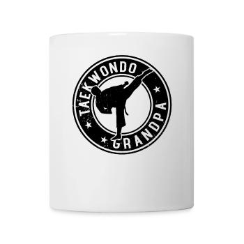 Taekwondo Grandpa Taekwondo Fighter - Mug - white - Front