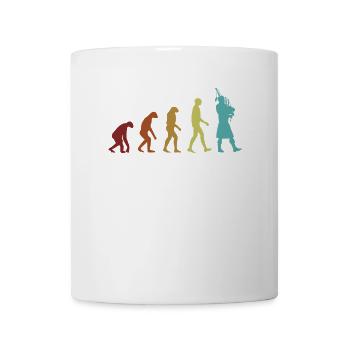 Cornemuse Evolution Leçons de cornemuse Lecteur de sarbacane - Mug blanc - blanc - Devant