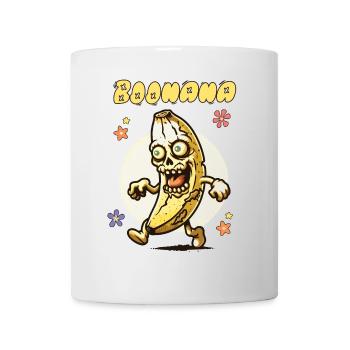 Lustiges Bananen Zombie Boonana Halloween Kostüm - Tasse - Weiß - Vorne