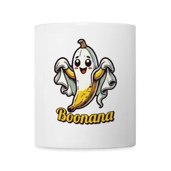 gruseliLustiges Bananen Gespenst Geister Boonana - Tasse - Weiß - Vorne