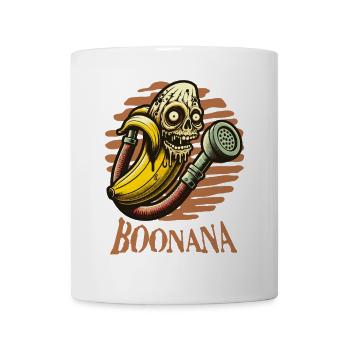 Lustiges Bananen Zombie Banane Boonana Halloween - Tasse - Weiß - Vorne