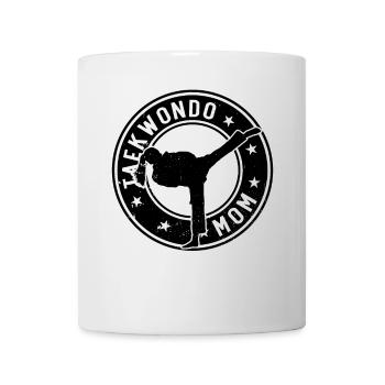 Taekwondo Mom Taekwondo Fighter - Mug - white - Front