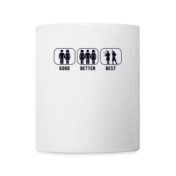 Good Better Best Cornemuse Great Highland Blowpipe - Mug blanc - blanc - Devant