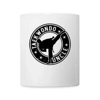 Taekwondo Uncle Taekwondo Fighter - Mug - white - Front
