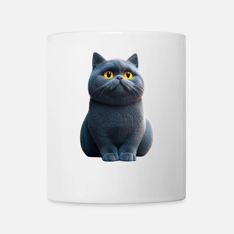 Britisch Kurzhaar Katze BKH Katzenmama Süße Katzen - Tasse - Weiß