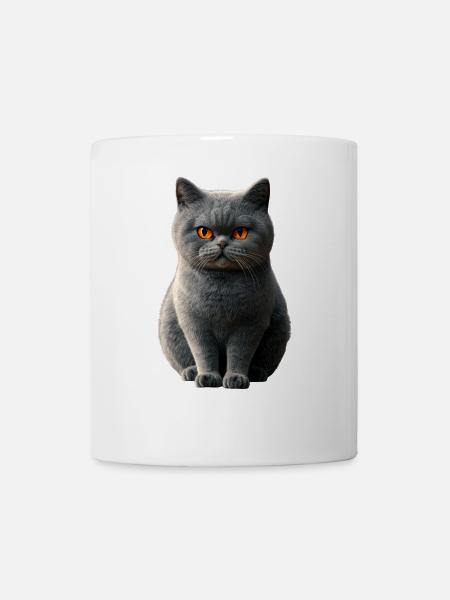 Britisch Kurzhaar Katze BKH Katzenmama Süße Katzen - Tasse - Weiß