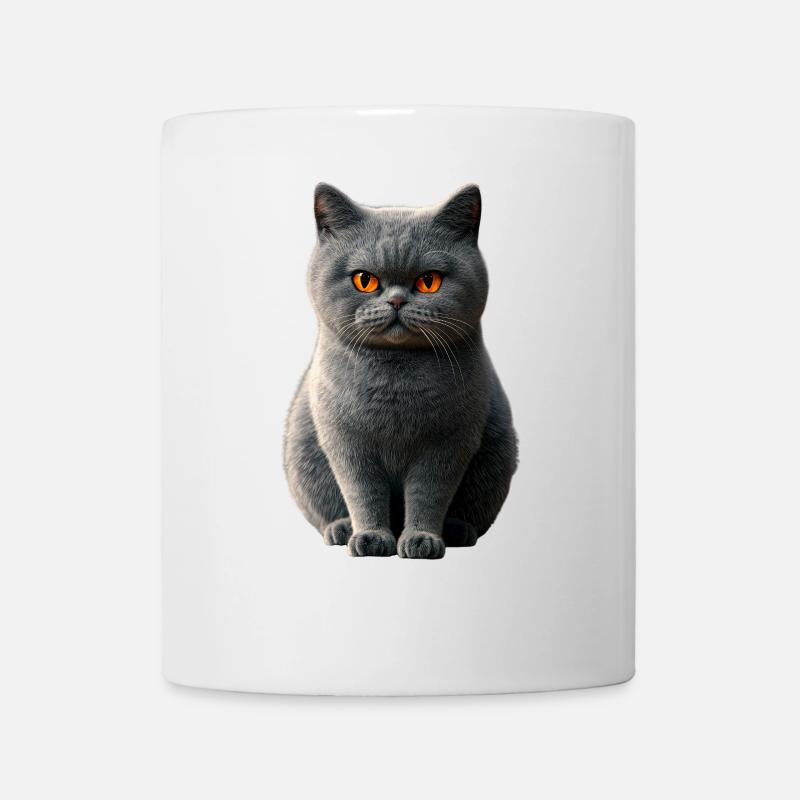 Britisch Kurzhaar Katze BKH Katzenmama Süße Katzen - Tasse - Weiß