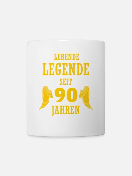 Living Legend 90 Years 90th Birthday Funny - Mug - white