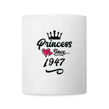 1947 Anniversaire de la princesse - Mug blanc - blanc - Devant