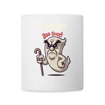 Drôle de dicton Design Grumpy Old Ghost - Mug blanc - blanc - Devant