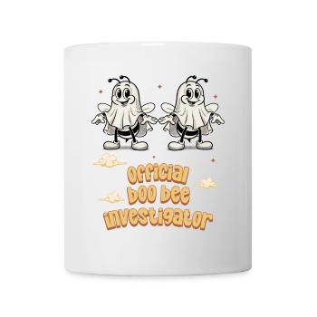 Offizieller Bienen Untersucher Lustiger Spruch - Tasse - Weiß - Vorne