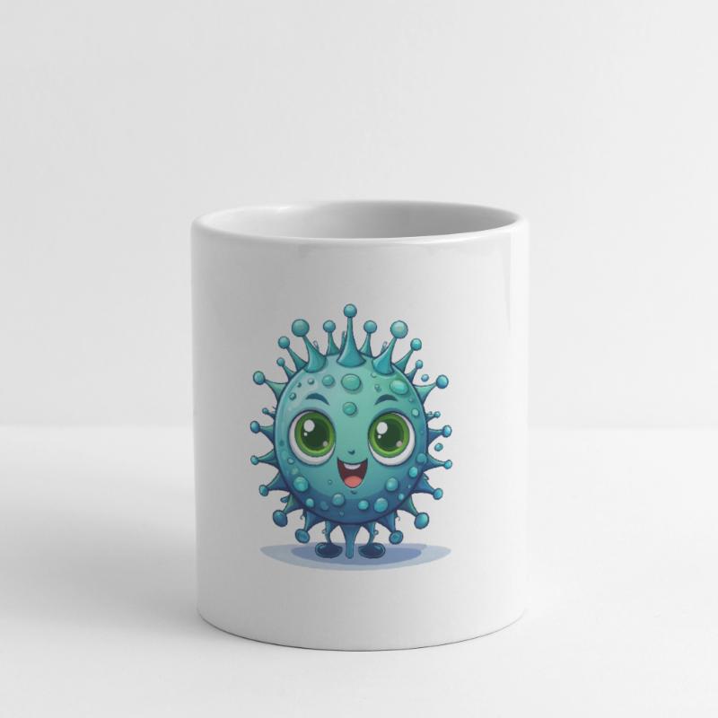 Virus oder Bakterium Tasse