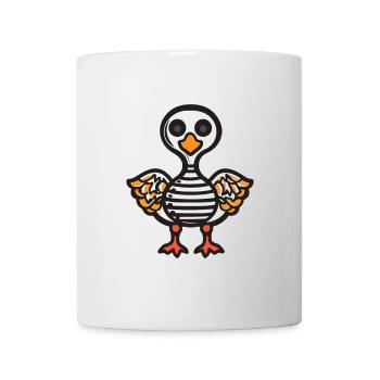 Gans Halloween Comic Lustig - Tasse - Weiß - Vorne