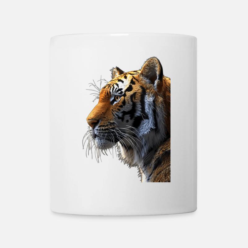 Bengalischer Tiger - Tasse - Weiß