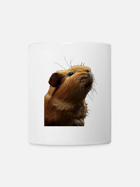 Meerschweinchen - Tasse - Weiß