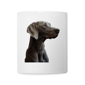 Weimaraner - Tasse - Weiß - Vorne
