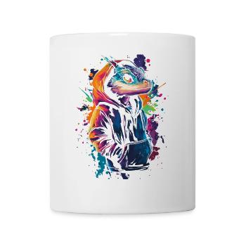 Hip Hop Dragon Vintage Urban Streetwear - Mug blanc - blanc - Devant