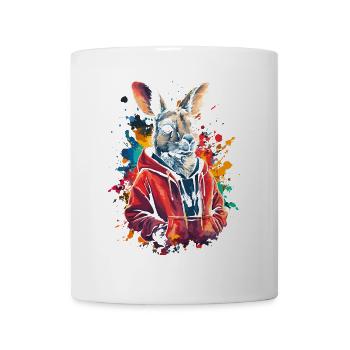 Hip Hop Kangourou Vintage Streetwear urbain - Mug blanc - blanc - Devant