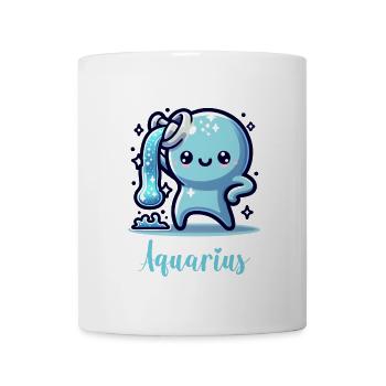 Süße Aquarius Sternzeichen Astrologie - Tasse - Weiß - Vorne