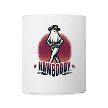 Cowboy Girl Ghost Funny Pun Saying - Mug - white - Front
