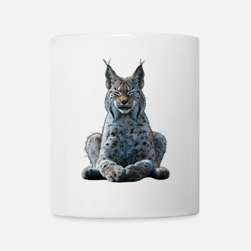 Luchs - Tasse - Weiß