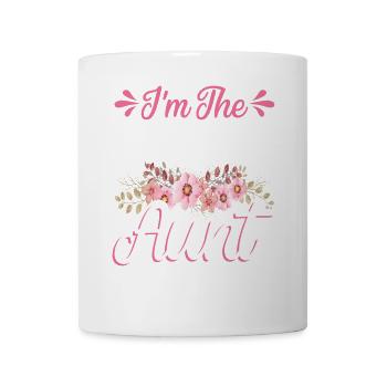 I'm The Favorite Aunt Baby Pregnancy Announcement - Tasse - Weiß - Vorne