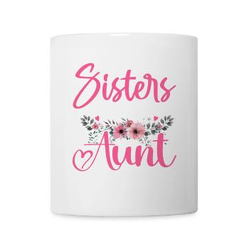 Promoted to Aunt Baby Pregnancy Announcement - Tasse - Weiß - Vorne