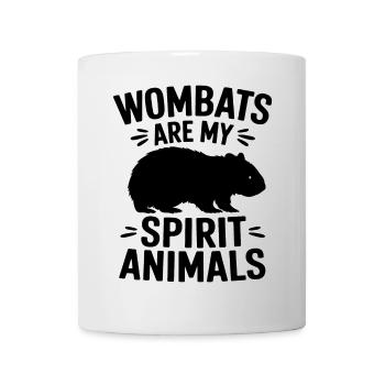 Wombat Spruch Australien Lustiges Wombats Geschenk - Tasse - Weiß - Vorne
