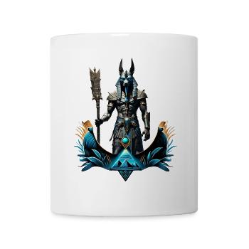 Anubis, der Gott der Toten. - Tasse - Weiß - Vorne