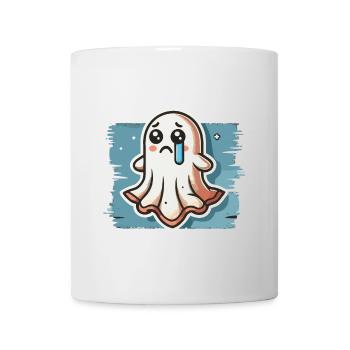 Sad Ghost Cute Weeping Ghosts - Mug - white - Front