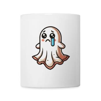 Sad Ghost Cute Weeping Ghosts - Mug - white - Front