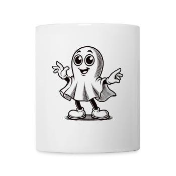 Funny Retro Ghost Cute Ghosts Design - Mug - white - Front